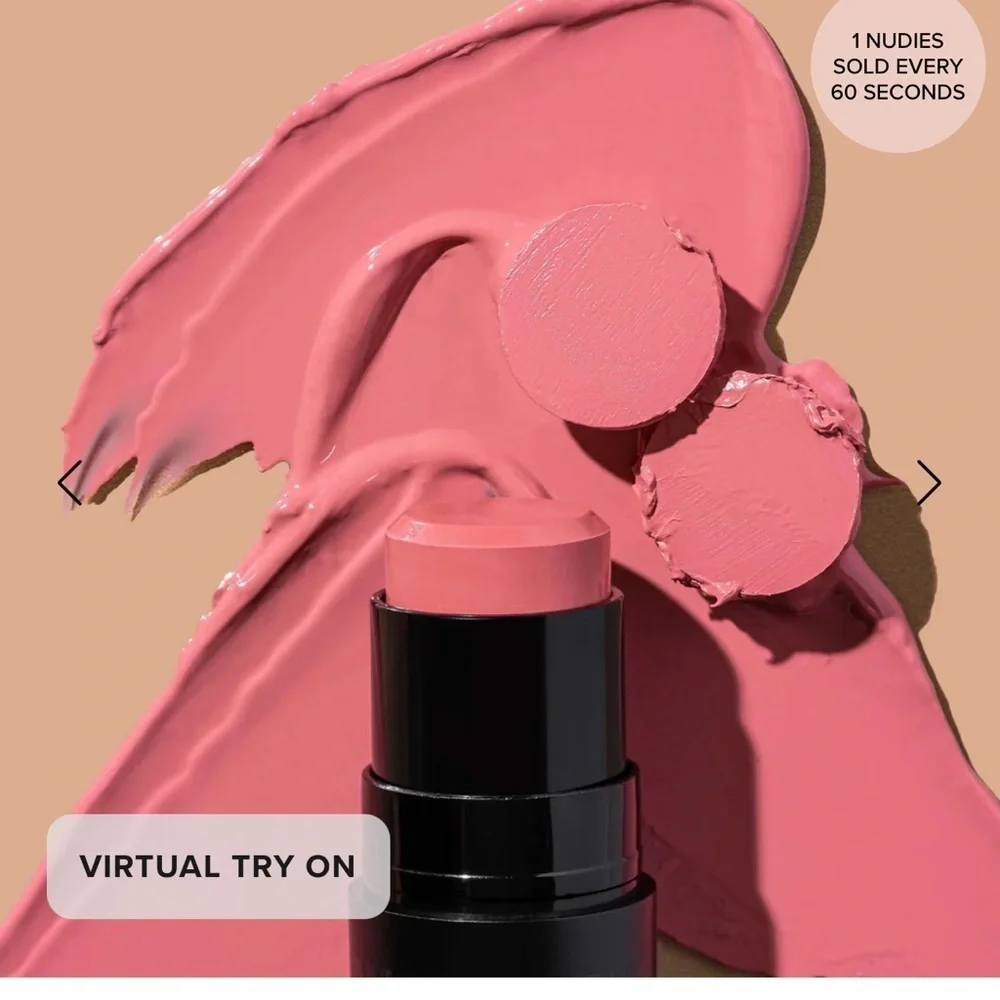 Nudestick buddies matte all over face blush color in cherry blossom babe